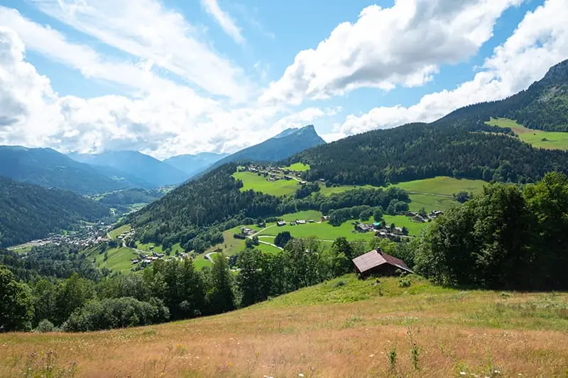 La station du Grand-Bornand