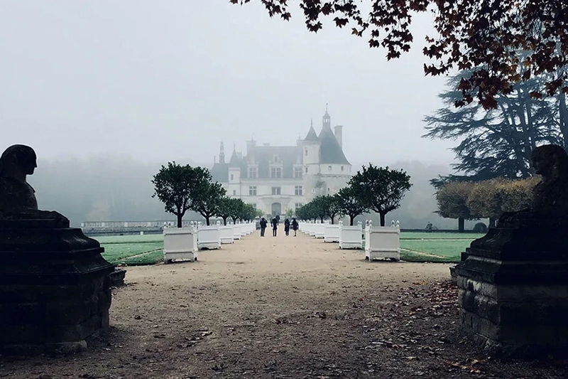 Visiter les chateaux de la Loire, l'hiver