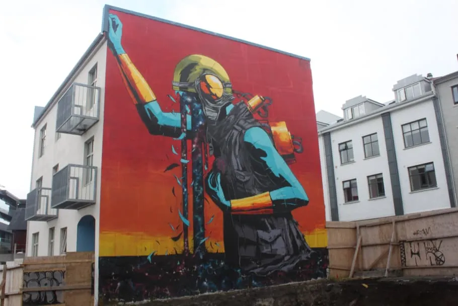 Street-Art à Reykjavik