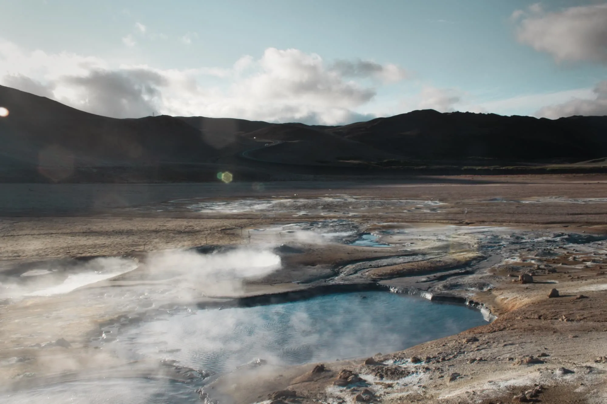 Site d'Hverir en Islande