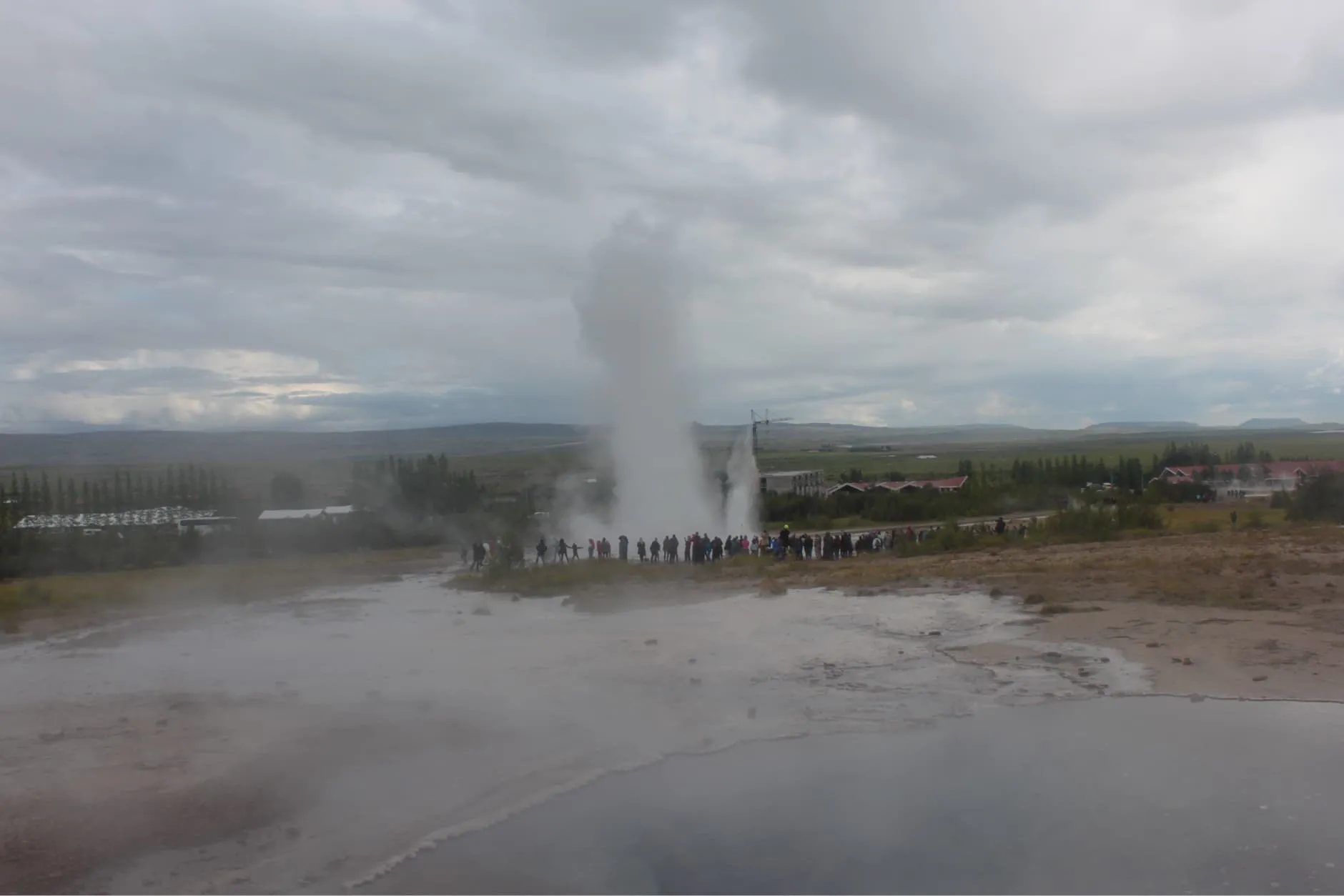 Geyser de Geysir en activité