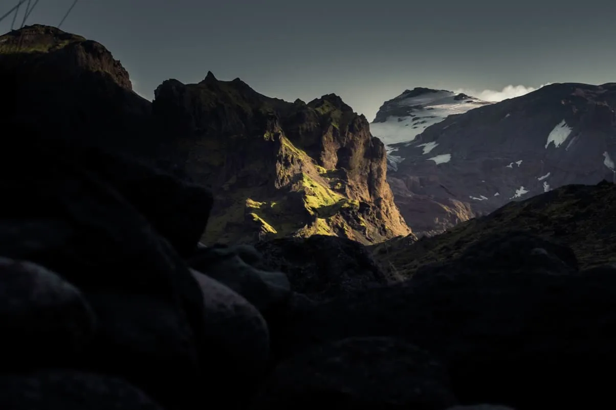 Montagnes du sud de l'Islande