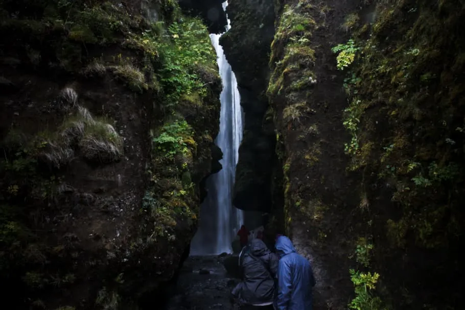 Seconde cascade de Seljalandsfoss