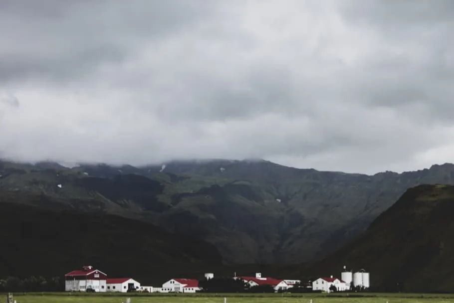 Village à coté du musée Eyjafjalljökull