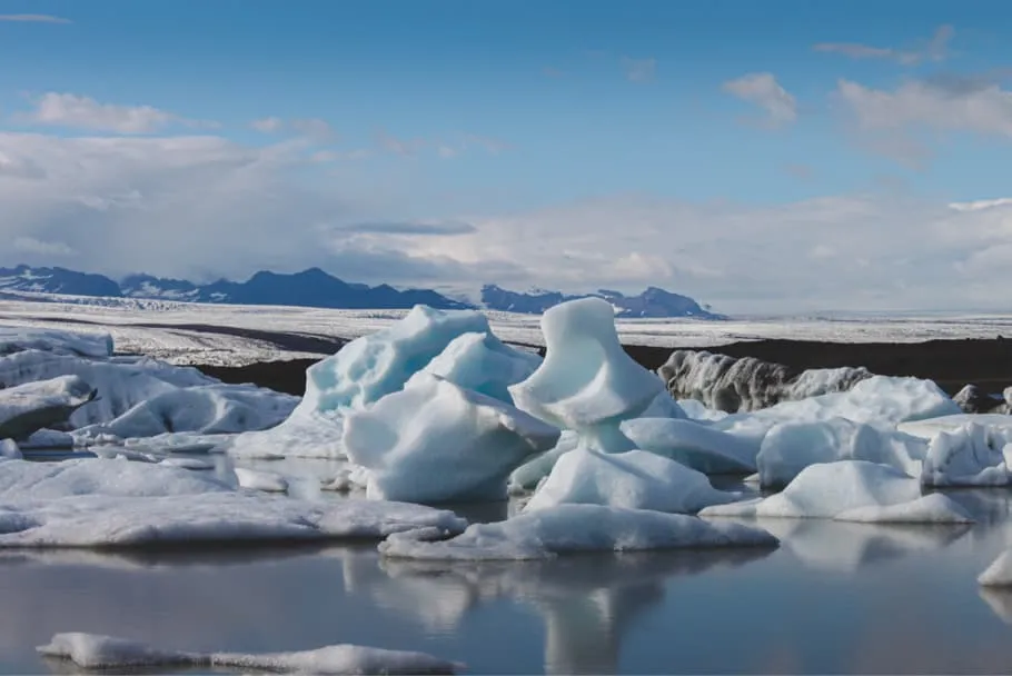 Icebergs dans le Jökulsarlon