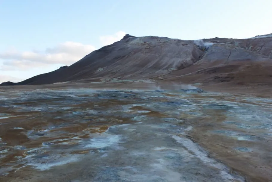 Hverir, les couleurs de la terre en fusion.