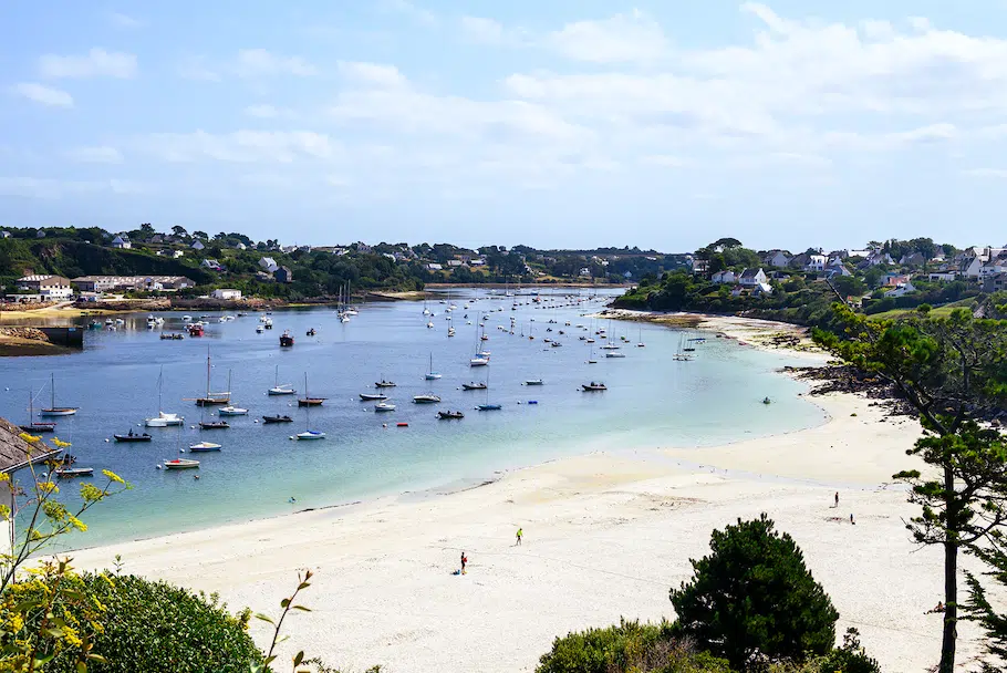 Saint-Pabu, plage
