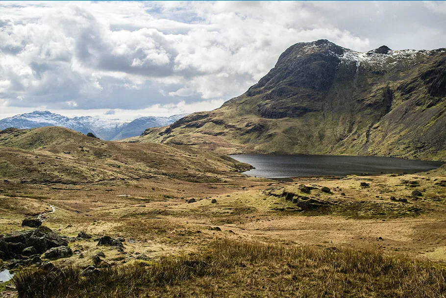 Région des lacs en Angleterre