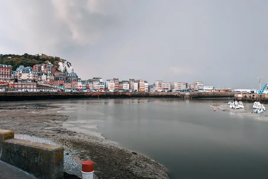 Le Tréport depuis Mers-les-bains