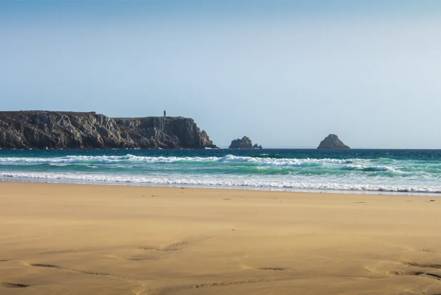 Plage de Pen Hat en Bretagne