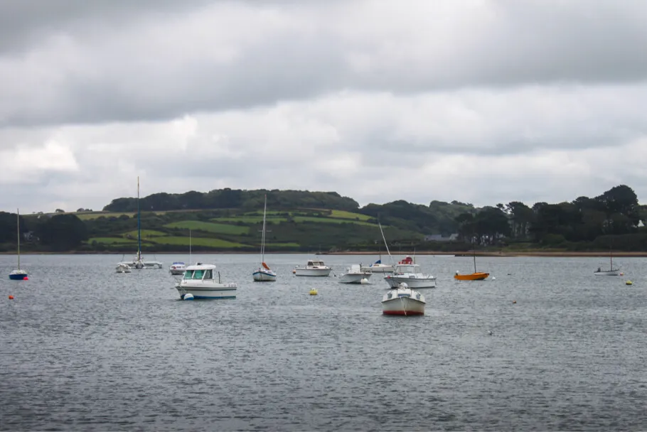 Bateaux sur l'Aber-Benoît