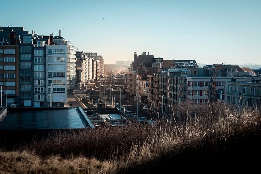 La ville de Wenduine et son tramway