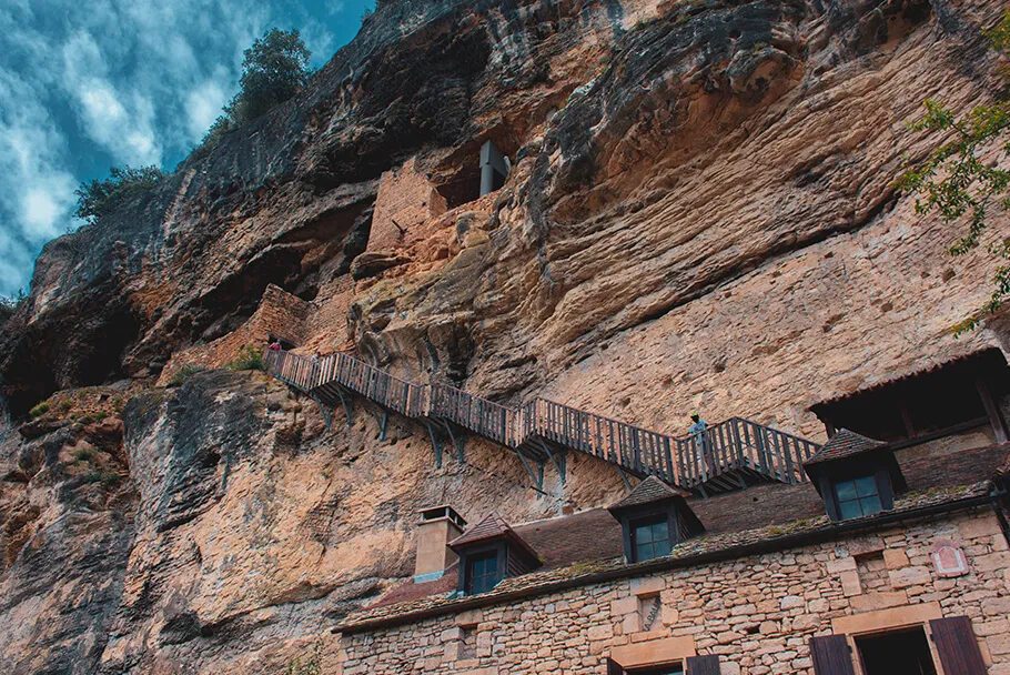 Les habitations troglodytique de La Roque-Gageac