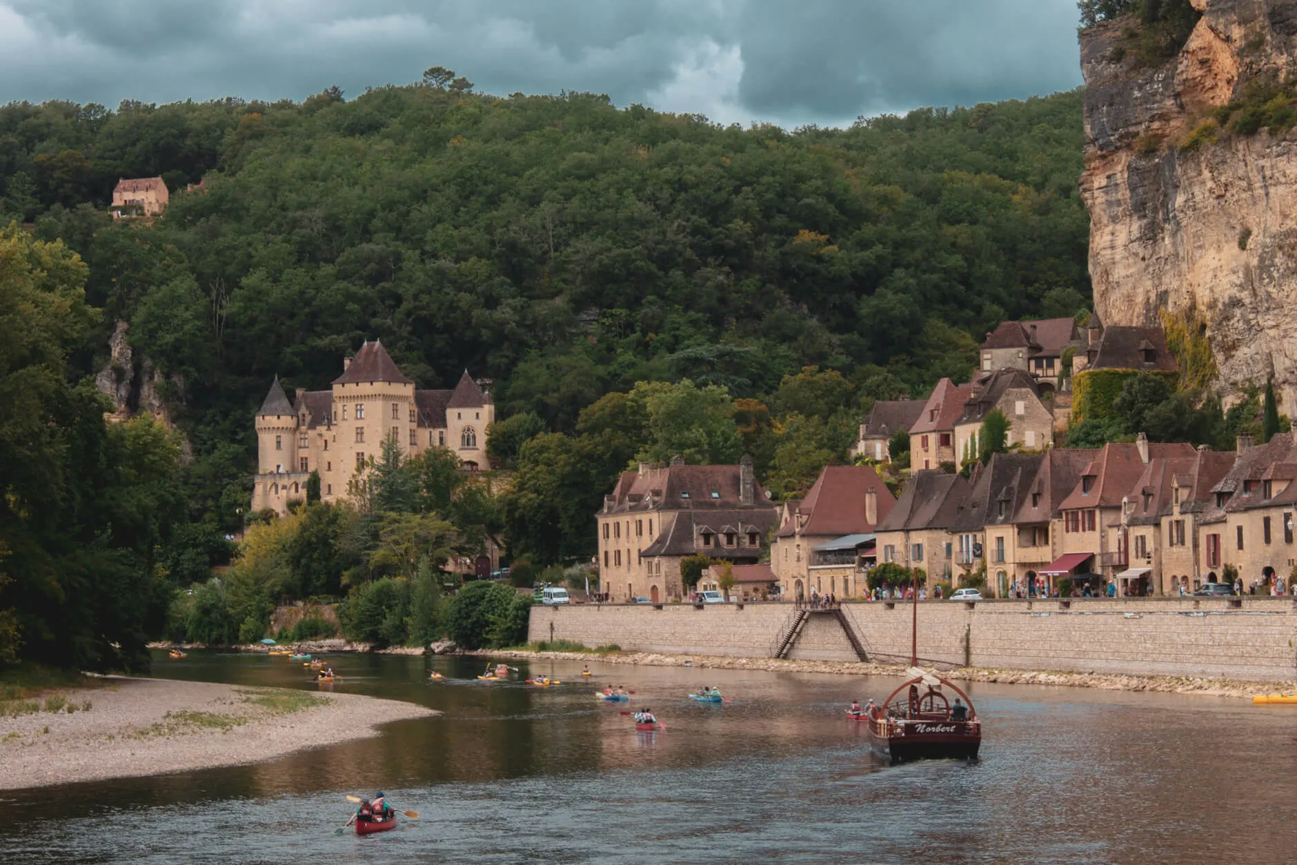 Les gabares sur la Dordogne