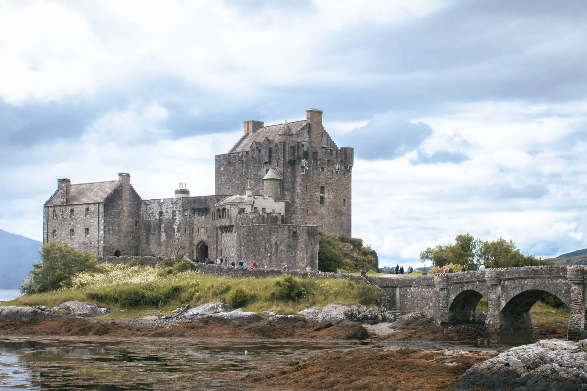 Eilean Donan Castle avant d'arriver sur lîle de Skye