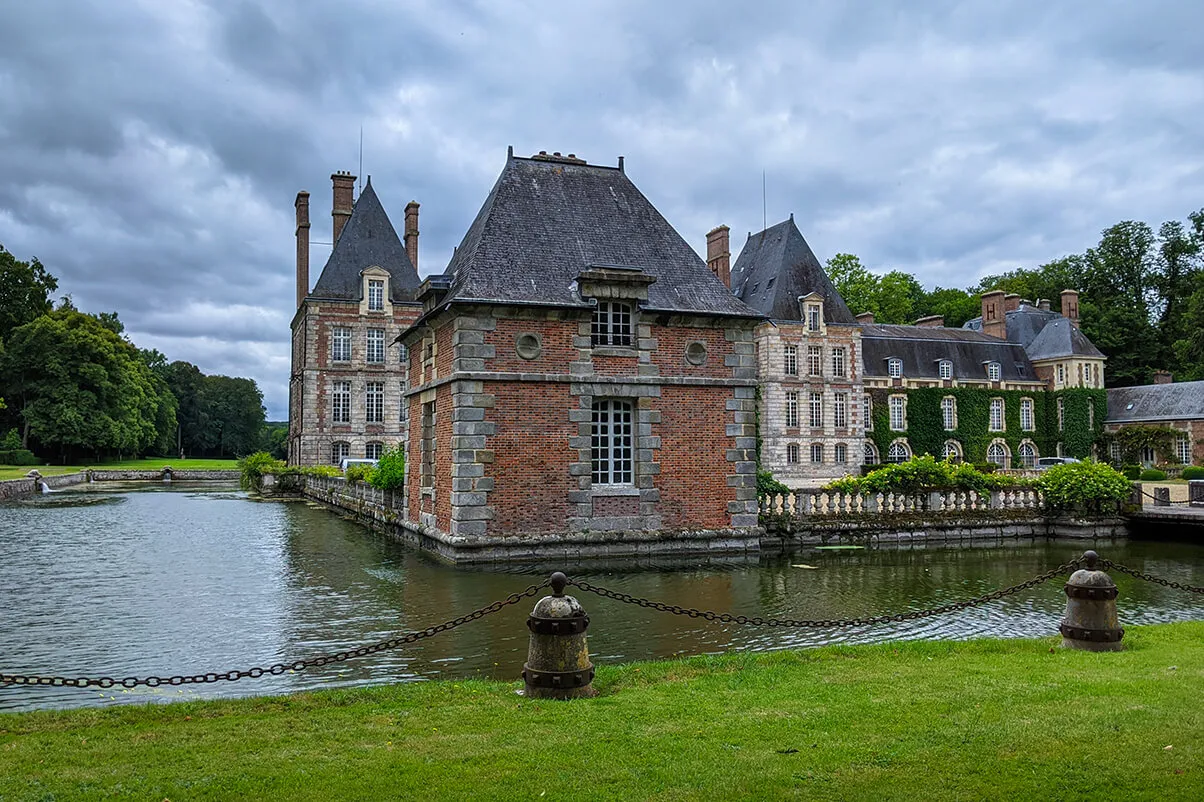 Le château de Courances