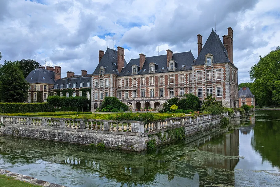 Le château de Courances