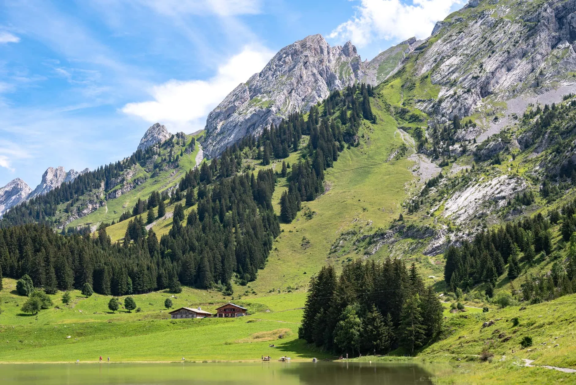 Le lac des Confins