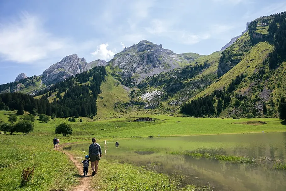 balade au lac des Confins