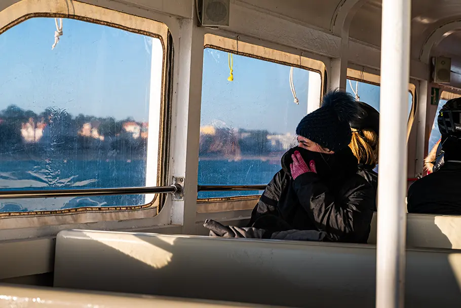 Traversée avec les bateliers d'Arcachon