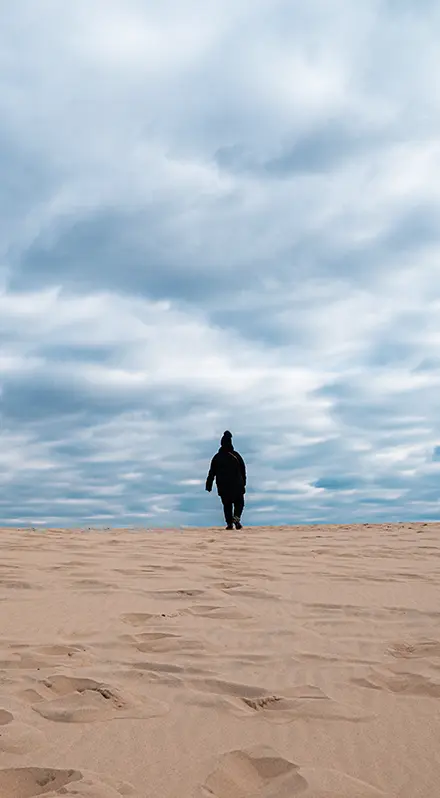 Dune du Pilat, en fin de journée