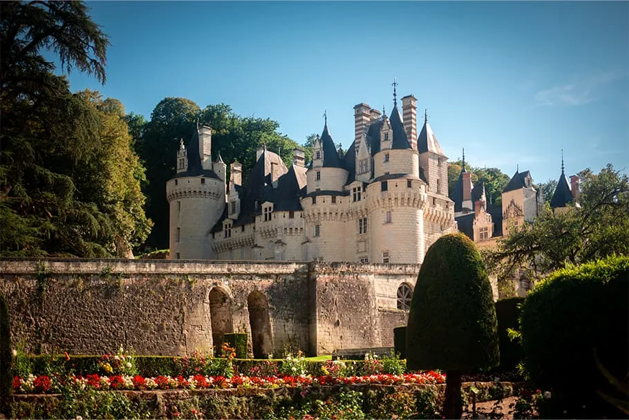 Le château d'Ussé, la belle au bois dormant