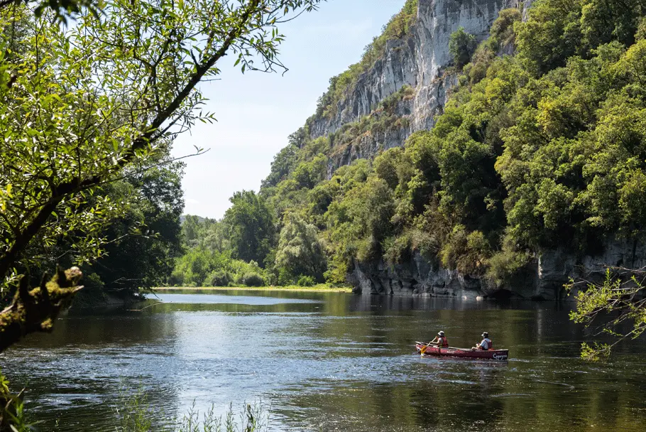 Canoë sur la Dordogne