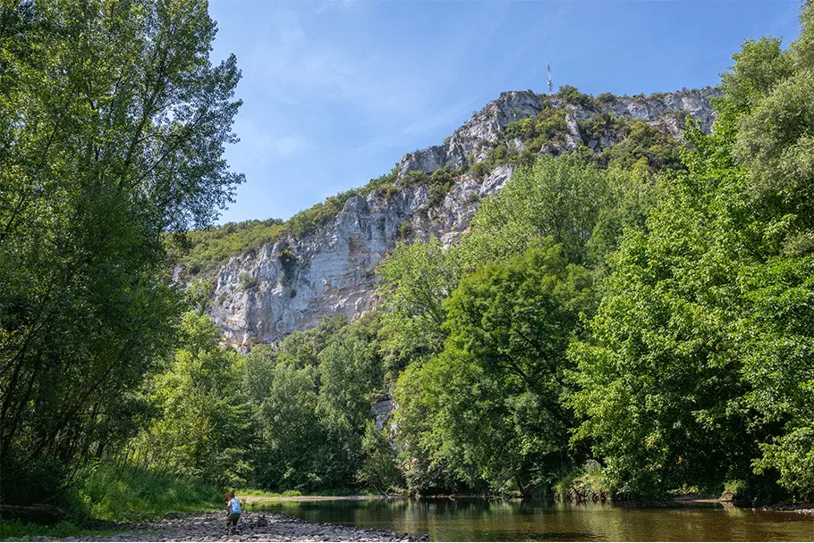 La Dordogne à Saint-Sozy