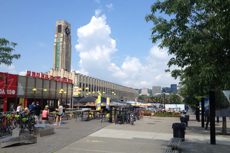 Le marché couvert Atwater à Montréal
