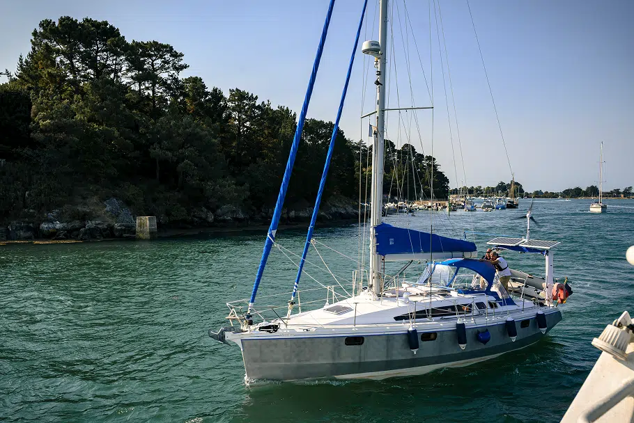 Balade en bateau sur le golfe du Morbihan