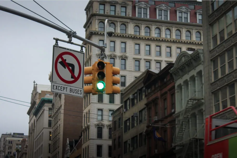 Signalisation routière en Amérique