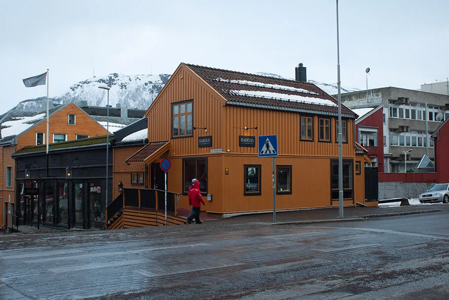 Tromso et ses maison en bois
