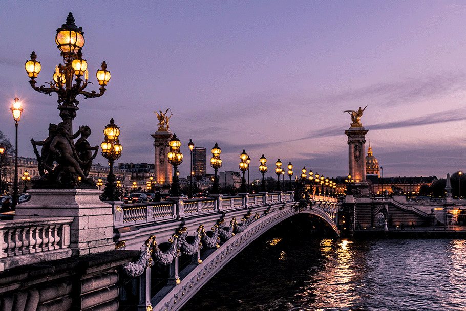Le pont Alexandre III à Paris